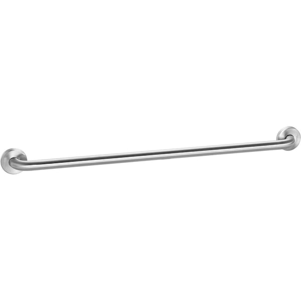 Global Industrial Straight Grab Bar, Satin Stainless Steel, 36W x 1-1/4 Dia. 641275 - main